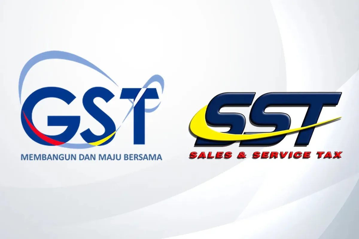 Logo of GST and SST by Malaysian government